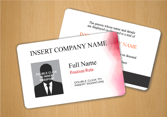 Plastic ID cards